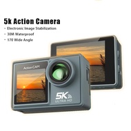 Action Camera 5K 4K bicycle camera Electronic Stabilizer Action cam WiFi sports video cameras Helmet