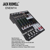 Jack RODWELL ENEMY 4 - AUDIO MIXER 4 CHANNEL