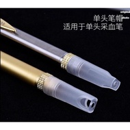 **Ready Stock** Disposable Lancet Device Cover (100 Pcs/Bag) Pentutup Pen Bekam Pakai Buang 一次性采血笔盖