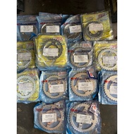 RKM SPROCKET 428 CHROME / ORIGINAL RKM SPROCKET SET STANDARD 428 SPROCKET SSS CHROME SPROCKET EX5 DR