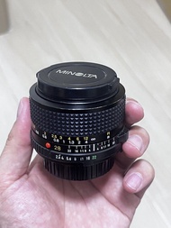 Minolta MD 28mm f 2.8 鏡頭