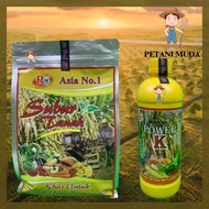 1KG SUBUR TANAH FREE 1L POWER K ASIA NO 1 sesuai utk semua jenis tanaman Tanah Masam, Tanah yg berma