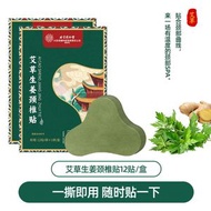 艾草生姜頸椎貼 12貼裝 綠盒 肩頸問題 低頭族救星 溫灸養護 12貼 按摩貼