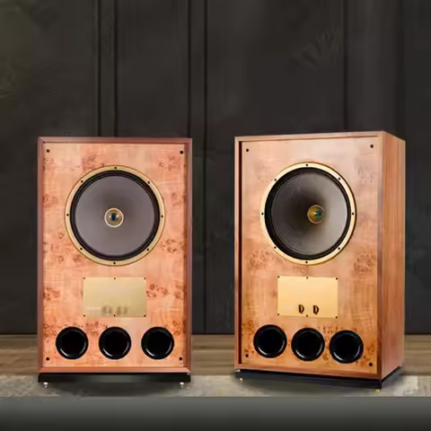 A-309 12-Inch/15-Inch Coaxial Speaker 2 Way 2-Unit HiFi Monitor Floor-Standing Speaker With 8 Ohm/40