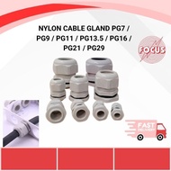 NYLON CABLE GLAND PG7 / PG9 / PG11 / PG13.5 / PG16 / PG21 / PG29