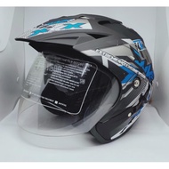 10.10 Helmet BXP 2 kaca Double visor Jp-7 JUKE Kualitas Setara Helm KYT INK GM BMC NHK Bukan Bogo Fu