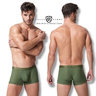[AUT.] Gregg Homme Men's Underwear 152455 Xcite Micro Modal Boxer Brief Khaki