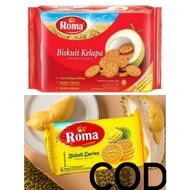 Coconut Roma biscuits, Durian, Roma biscuits