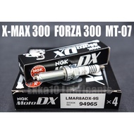 หัวเทียนเข็มตัวท็อป NGK Moto DX LMAR8ADX-9S ใส่ตรงรุ่น X Max 300, Forza 300/350, PCX160, MT-07 ฮอนด้า พ๊ซีเอ็ก Honda ของแต่งรถ อะไหล่รถ