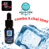 Combo 5 Chai Xanh Methylene 10ml – Chăm Sóc Cá Cảnh Toàn Diện Khuyến Mãi Lớn