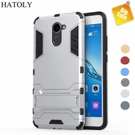 Case Huawei Y7 Prime Cover Soft Silicone + Plastic Kickstand Case For Huawei Y7 Prime Case Huawei En