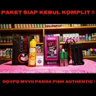 PROMO - Paket Psk Siap Ngebul Mod Dovpo Panda Pink MvvII Vape Fape