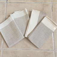 Thai Airways Collectibles Set Of 4 Placemats To Match Fabric Cream Color The Quality Of The Is Very 