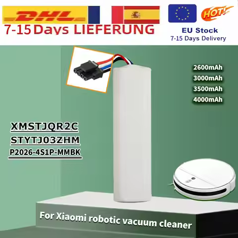 2026 4S1P 2600mAh Vacuum Mop 2C XMSTJQR2C/ Trover Robot LDS Vacuum Mop Finder RLS3 Vacuum Cleaner Ba