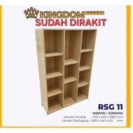 Kingdom - RSG 11 | 11 shelf cupboard / RSG11 / Bookshelf / Clothes rack / Multipurpose cupboard / Pa