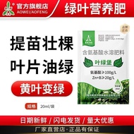 Green Leaf Nutrition Fertilizer Amino Acid High-Quality Seedlings Yellow Leaf Fruit Tree Vegetable A