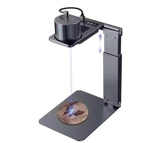Mini 3D Printer Laser Engraving Machine Small Portable Desktop Etcher Cutter Logo Printer For DIY Wo