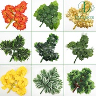 Fake maple leaf branches, decorative fake tree branches