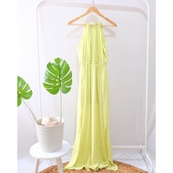 Neon Long Halter Dress Bridesmaid Dress Bridesmaid Gown Premium Bridesmaid Dress Gown Long Dress