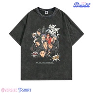Bandit Area "stray kids chk chk boom" Oversized T-shirt washing washed