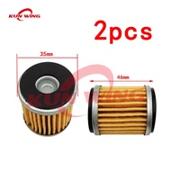2pcs Oil Filter for For YAMAHA YBR250 FAZER250 YS250 YBR YS FAZER JYM 250 JYM250 1JD-E3440-00