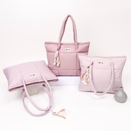 Women's Shoulder Bag | Puffy Bag Pastel Series | Tote Bag | Puffy Bag | College bag