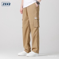 ZEKE B0013 Seluar Kerja Lelaki Cargo Pants Cutting Straight Cut Tactical Six Pocket Working Men Carg