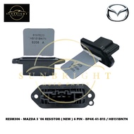 MAZDA 3 '06 RESISTOR ( NEW ) 6 PIN - BP4K-61-B15 / HB151BN7N