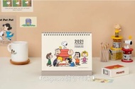 🇰🇷韓國Peanuts正品⭐️Snoopy2021年座枱月曆