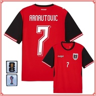 Fans Edition Austria 2026/27 Men'S Austria  Home Short Sleeves Football Jersey T-Shirt