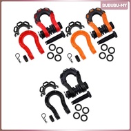 [BububuMY] 2 Pieces D   Off Roads Towing Accessories Trailer Multifunctional High