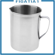 [figatia1] Milk Frothing Pitcher, Stainless Steel Creamer Frothing Pitcher (2000 ml)
