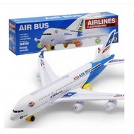 A380 Double Layer Airbus Kids Airplane Toy 360 Rotating with Light and Sound