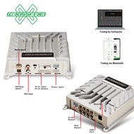 CROSSFIRE A800 4S Series DSP Amplifier 4 In 8 Out Built In 31 Band EQ Built-In Media Player Optical 