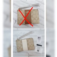 🥳各款現貨最後一個💥香港現貨💥 ~ COACH ~  Coach Outlet Corner Zip Wristlet 🤭《加拿大🇨🇦outlet直送》Coach 銀包