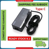 L.e.n.o.v.o Chromebook ThinkPad E480 E485 T480S 100e 500e 20V 2.25A (45W) Type C USB-C Notebook Lapt