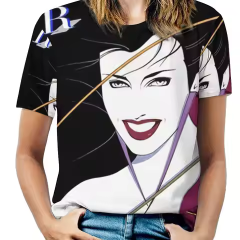Duran Duran Rio Women T-Shirt Crewneck Casual Short Sleeve Tops Summer Tees Duran Duran Rio 80S Musi