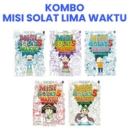 Kombo Komik Misi Solat Lima Waktu [READY STOCK] Diari Solat Imran, Diari Doa Imran, Diari Akhlak Imr