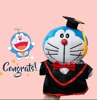 🎓現貨💢 畢業公仔  doraemon 多啦A夢 叮噹 畢業公仔 畢業花 graduation plush  正品💢