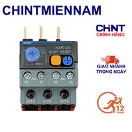RƠ LE NHIỆT BẢO VỆ QUÁ TẢI CHINT NXR-25 Từ 1-1.6A đến 17-25A