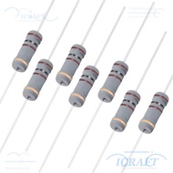 CRAFTML Carbon Film Resistors, 2W 5% Tolerance 4 Bands 100 Ohm Resistor, Easy to use for DIY Electro