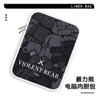 Violent Bear Computer Inner Tank Pack for Men and Women iPad Suitable for L暴力熊电脑内胆包男女IPAD适用联想笔记本华为惠普小米平板1228s