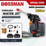 Bossman Water Jet Cordless Car Wash High Pressure Sprayer Gun Floor Tiles Cleaner Spray Gun Portable Water Jet 高壓 水槍