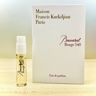 Maison Francis Kurkdjian Baccarat Rouge 540 1.5ml 2ml Vial Fragrance [Red Baccarat Rouge 540] Perfum