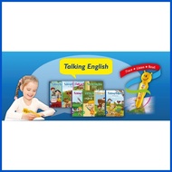 ◳ ∇ ∮ Grolier Talking English Pen With Books