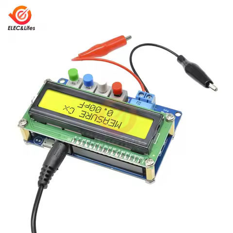 LCD Backlight Digital Capacitance meter Capacitor inductance TESTER LC100-A Meter 1pF-100mF 1uH-100H
