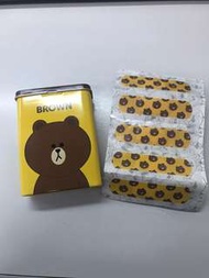 Line 熊大膠布連鐵罐