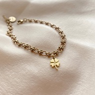 幸運草 -黃銅手環