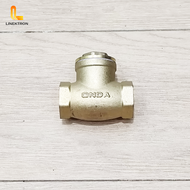 KLEP TIDUR ONDA UKURAN LENGKAP / SWING CHECK VALVE FULL KUNINGAN KLEP TABOK 1/2 3/4 1 INCH
