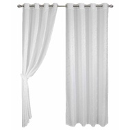 Davinci Window Curtain 150x160cm. Hejo White Authentic